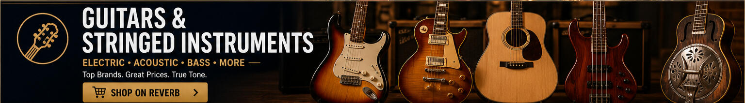Universal Music Supply | Guitars & Stringed Instruments Electric guitars, acoustic guitars, bass guitars, resonator guitars, and stringed musical instruments